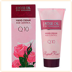 Крем для рук Q10 Rose Oil of Bulgaria REGINA FLORIS, 50 мл Крем для рук Q10 Rose Oil of Bulgaria REGINA FLORIS, 50 мл