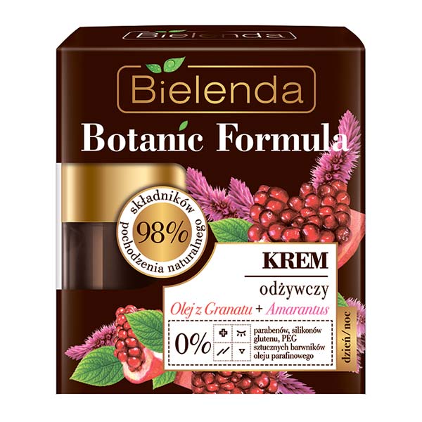 Крем День/Ночь Питательный МАСЛО ГРАНАТА + АМАРАНТУС BOTANIC FORMULA, 50 мл Крем День/Ночь Питательный МАСЛО ГРАНАТА + АМАРАНТУС BOTANIC FORMULA, 50 мл