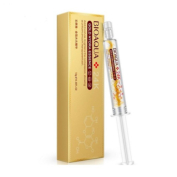 Сыворотка с частицами золота и гиалуроновой кислотой Gold Hydra Essence BioAqua, 10 мл Сыворотка с частицами золота и гиалуроновой кислотой Gold Hydra Essence BioAqua, 10 мл