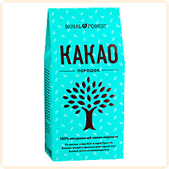 Какао порошок натуральный Royal Forest, 200 г Какао порошок натуральный Royal Forest, 200 г