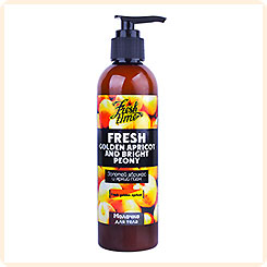 Молочко для тела Fresh golden apricot Золотой абрикос и Яркий пион, 250 мл Молочко для тела Fresh golden apricot Золотой абрикос и Яркий пион, 250 мл
