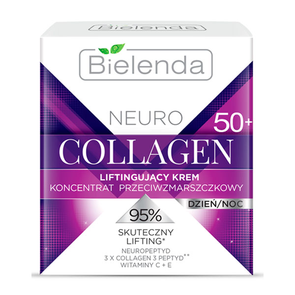 Крем-концентрат против морщин 50+ NEURO COLLAGEN День/ночь Подтягивающий, 50 мл Крем-концентрат против морщин 50+ NEURO COLLAGEN День/ночь Подтягивающий, 50 мл