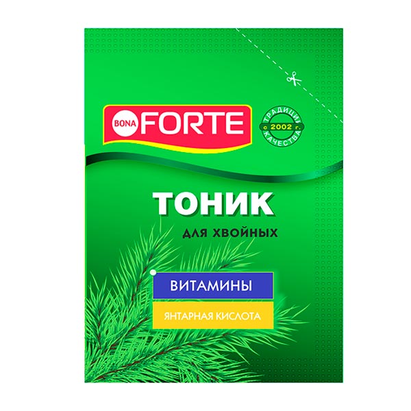 Тоник для хвойных сухой (пакетик) Bona Forte (Бона Форте), 15 г