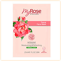 Маска для лица из бамбуковой ткани Му Rose of Bulgaria, 25 мл Маска для лица из бамбуковой ткани Му Rose of Bulgaria, 25 мл