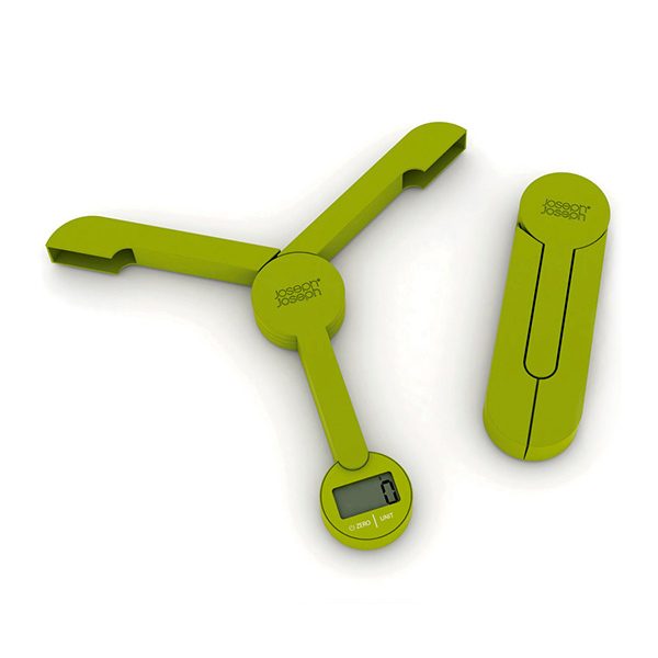 Весы цифровые складные Joseph Joseph TriScale™ Зелёные (до 5 кг) Весы цифровые складные Joseph Joseph TriScale™ Зелёные (до 5 кг)