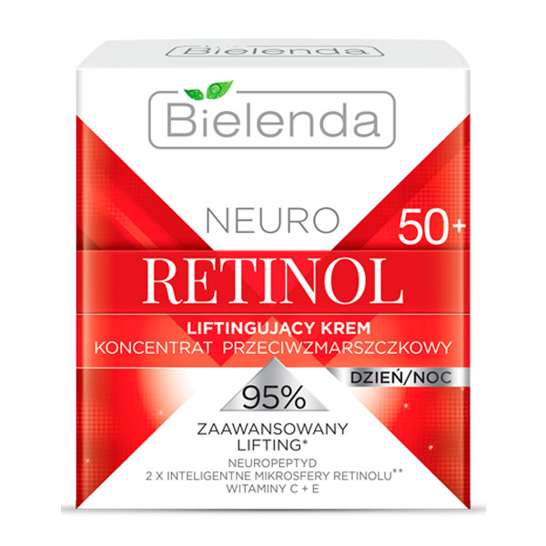 Крем-концентрат против морщин 50+ NEURO RETINOL День/ночь Подтягивающий, 50 мл Крем-концентрат против морщин 50+ NEURO RETINOL День/ночь Подтягивающий, 50 мл