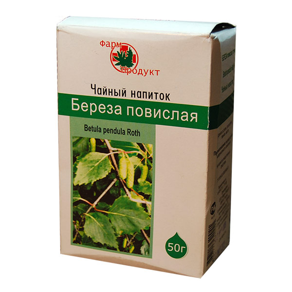 Чайный напиток Береза повислая, 50 г Чайный напиток Береза повислая, 50 г