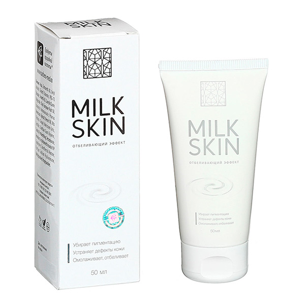 Крем для лица натуральный Отбеливающий Milk Skin (туба), 50 мл Крем для лица натуральный Отбеливающий Milk Skin (туба), 50 мл