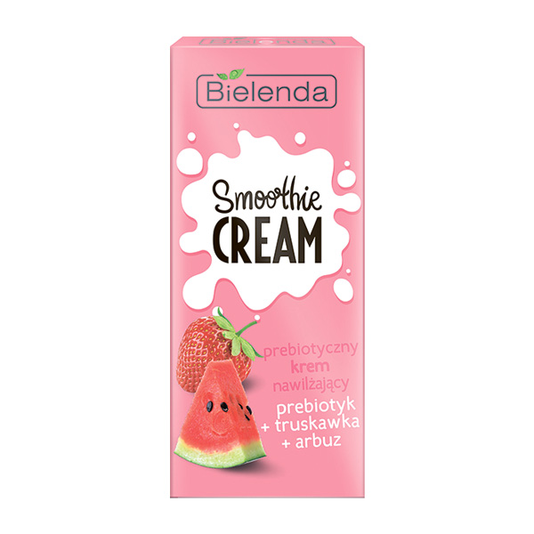 Крем для лица Увлажняющий Пребиотик+Клубника+Арбуз SMOOTHIE CREAM, 50 мл Крем для лица Увлажняющий Пребиотик+Клубника+Арбуз SMOOTHIE CREAM, 50 мл